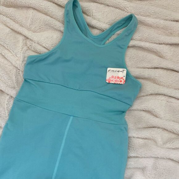 NWT FP Movement Every Single Time Runsie Cascade Turquoise - Picture 3 of 7